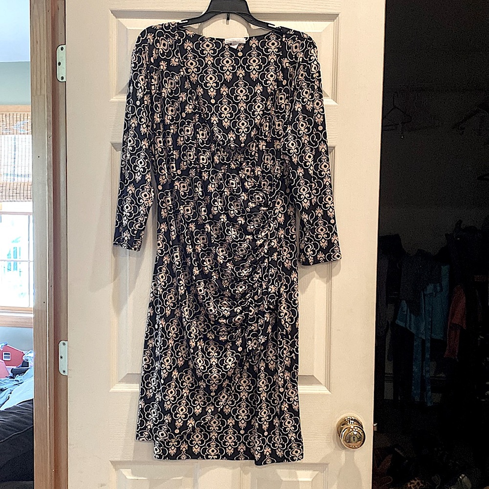 3/4 Sleeve knee length dress